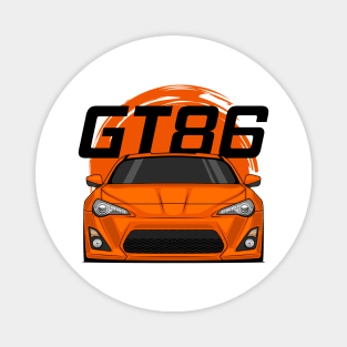 Front Orange GT86 MK1 Pre JDM Magnet